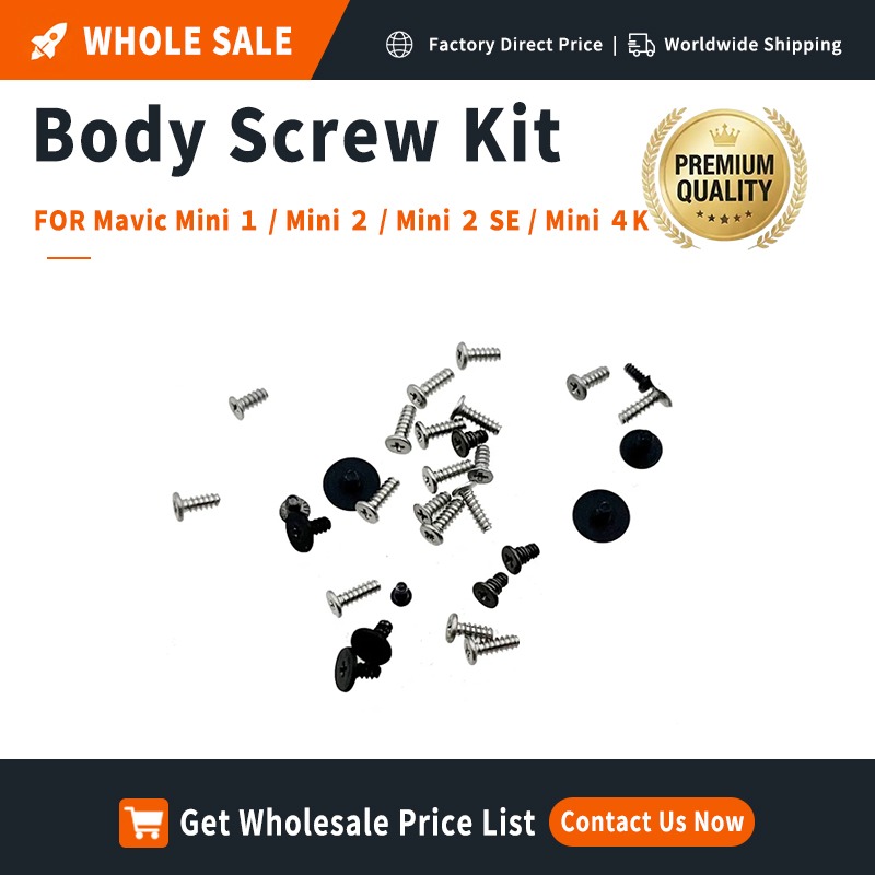 Kit Sekrup Bodi untuk DJI Mavi - Dji Drone Mini 4 Pro ulasan dan harga