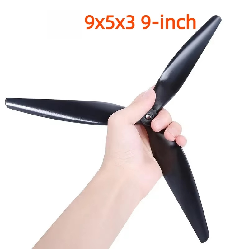 Baling-baling 3 bilah 9 inci 9 - Fpv Drone Propeller ulasan dan harga
