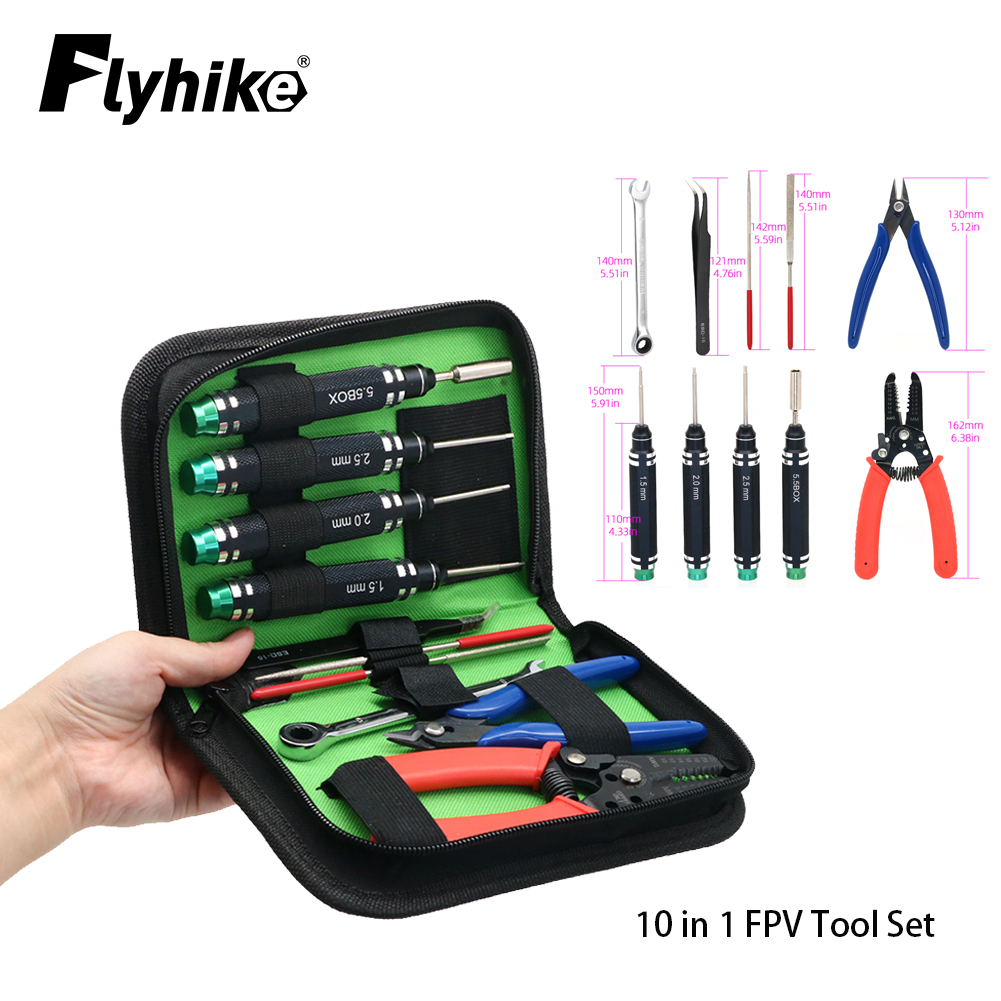 10 in 1 Set Alat FPV 1.5 2.0 2 - Fpv Drone Tool Kit ulasan dan harga